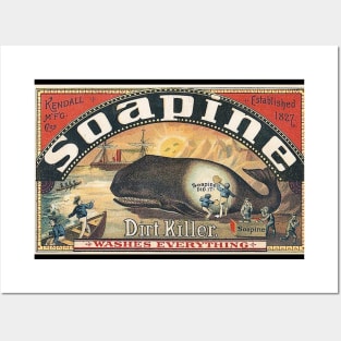 Vintage Ad - Soapine Posters and Art